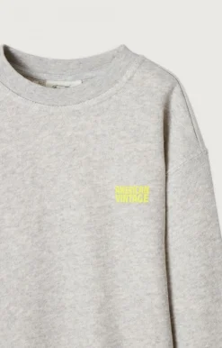 Kinder American Vintage |Kindersweatshirt Kodytown Vlies Meliert