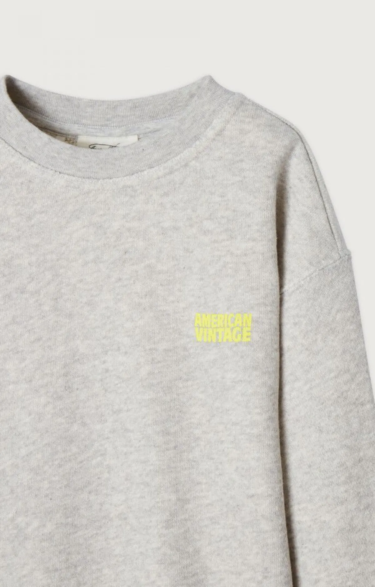 Kinder American Vintage |Kindersweatshirt Kodytown Vlies Meliert