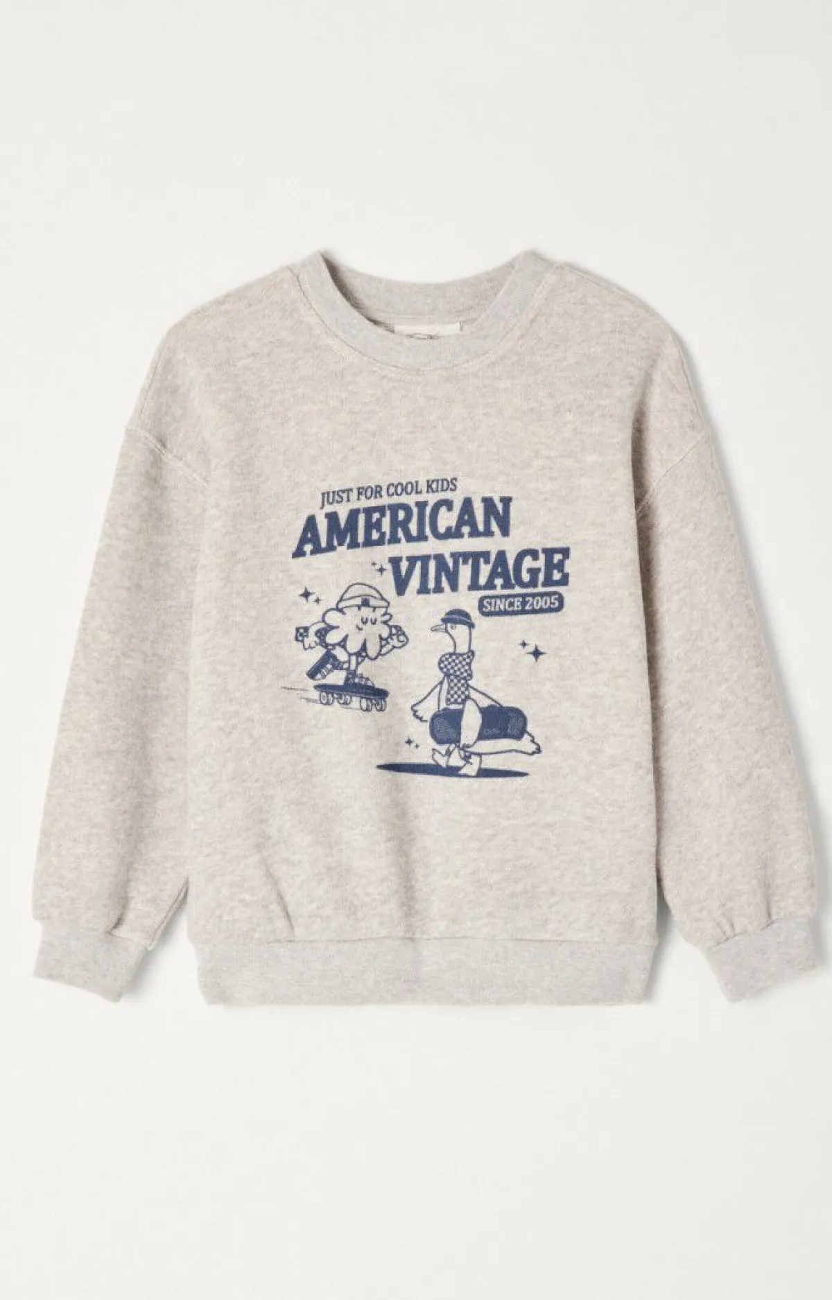 Kinder American Vintage |Kindersweatshirt Kodytown Mildred Polar Meliert