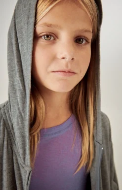 Kinder American Vintage |Kindersweatshirt Sonoma Grau Meliert
