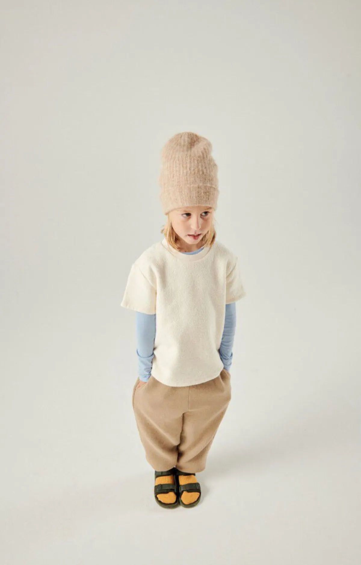 Kinder American Vintage |Kinder-T-Shirt Bobypark Ecru