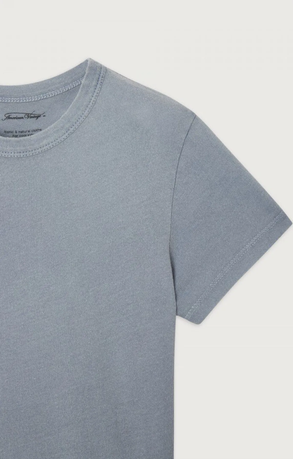 Kinder American Vintage |Kinder-T-Shirt Devon Blau Grau Vintage