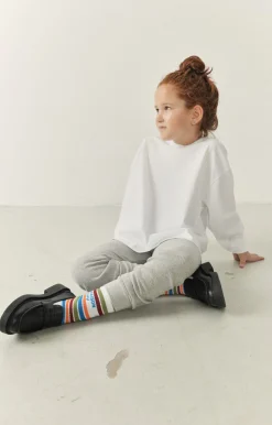 Kinder American Vintage |Kinder-T-Shirt Fizvalley Weiss
