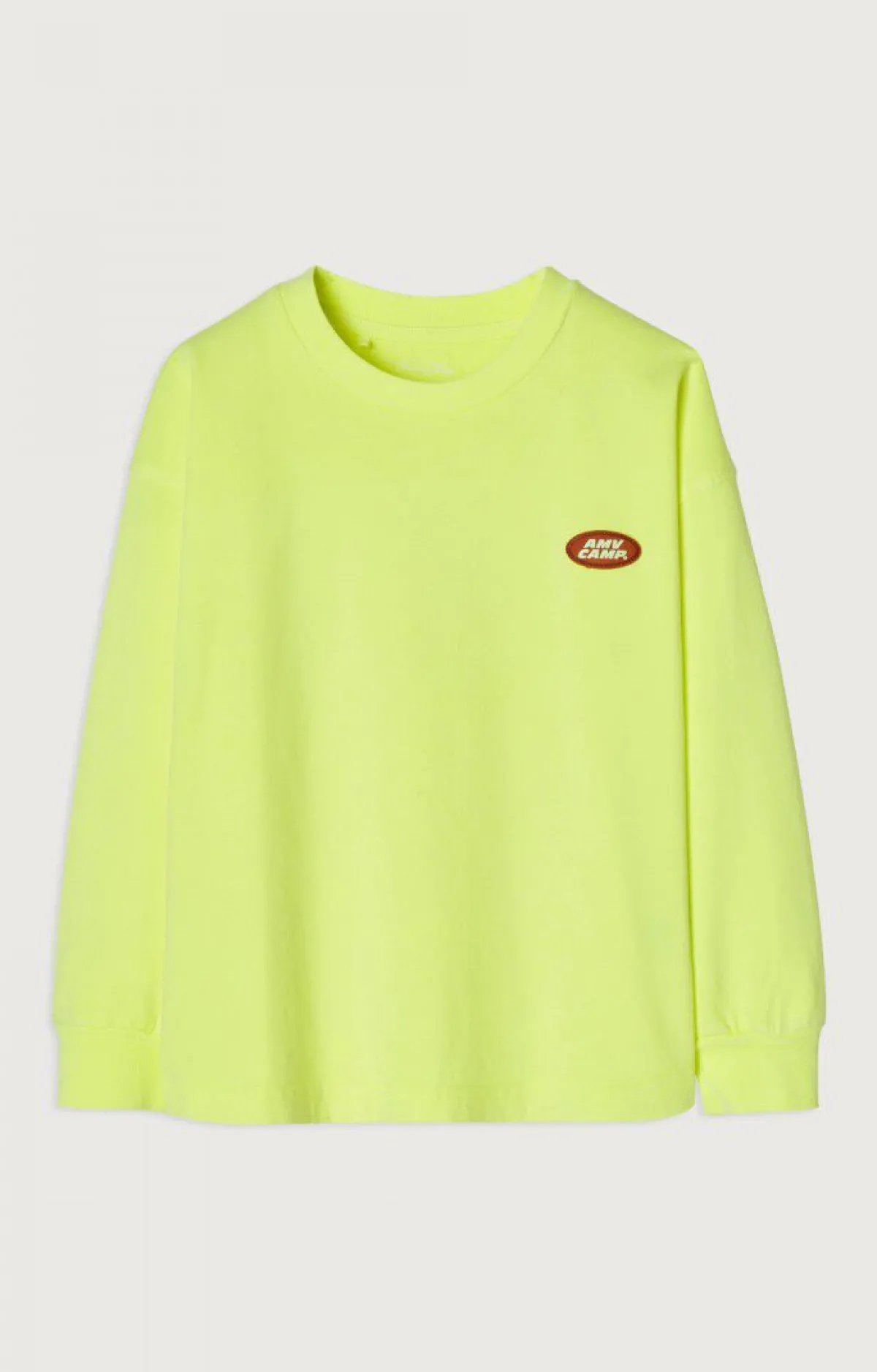 Kinder American Vintage |Kinder-T-Shirt Fizvalley Neongelb