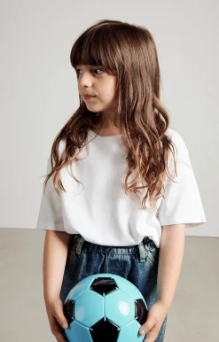 Kinder American Vintage |Kinder-T-Shirt Fizvalley Weiss
