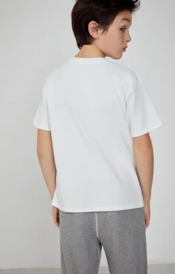Kinder American Vintage |Kinder-T-Shirt Fizvalley Weiss