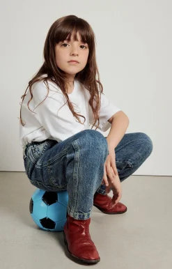Kinder American Vintage |Kinder-T-Shirt Fizvalley Weiss
