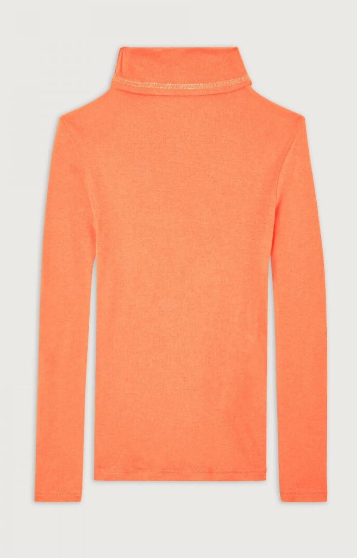 Kinder American Vintage |Kinder-T-Shirt Massachusetts Leuchtendes Orange