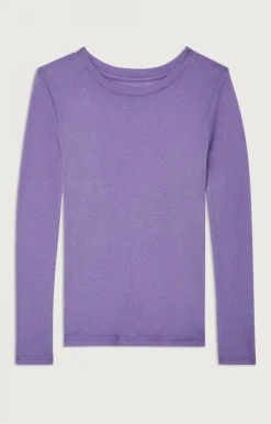 Kinder American Vintage |Kinder-T-Shirt Massachusetts Purple Vintage