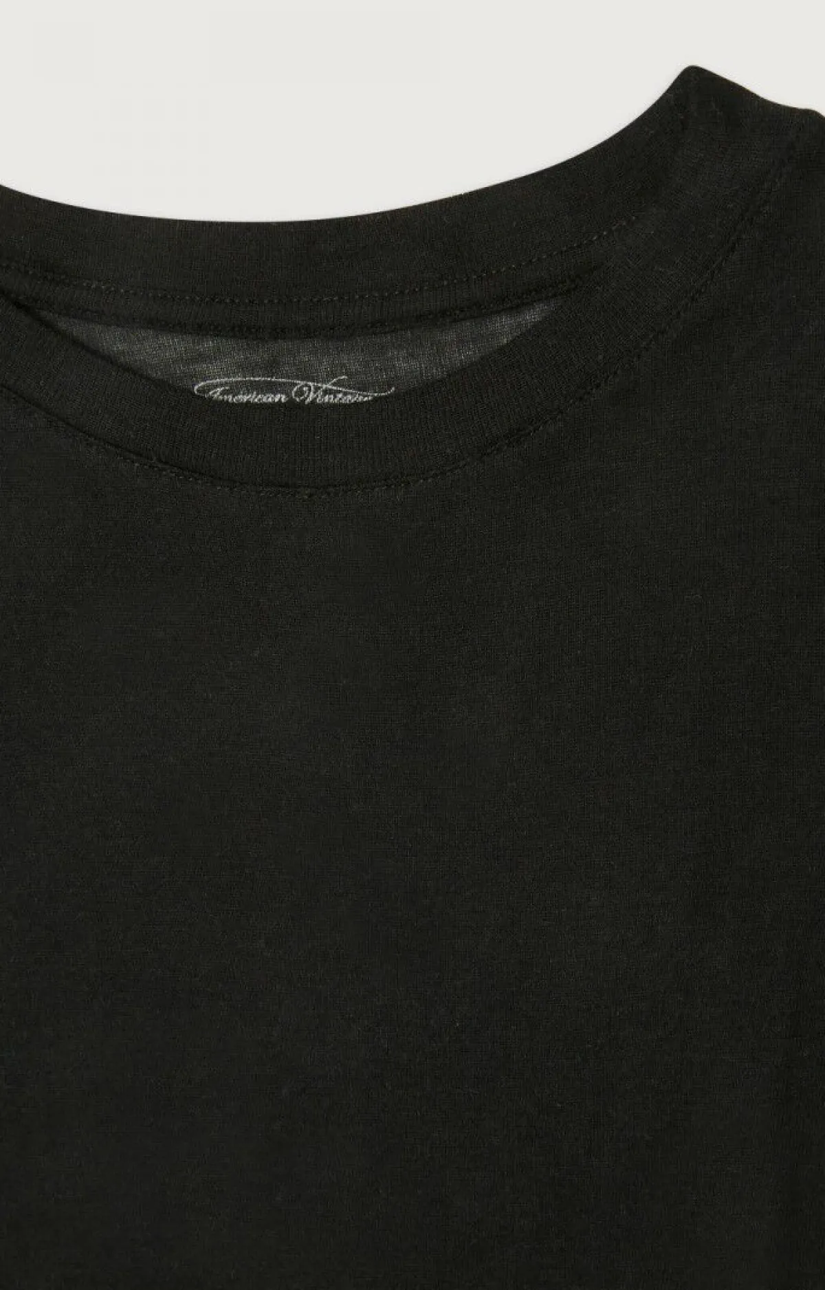 Kinder American Vintage |Kinder-T-Shirt Massachusetts Schwarz