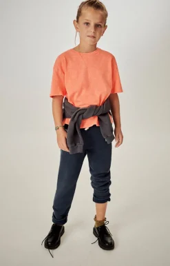 Kinder American Vintage |Kinder-T-Shirt Sonoma Leuchtendes Orange