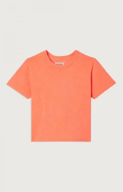 Kinder American Vintage |Kinder-T-Shirt Sonoma Leuchtendes Orange