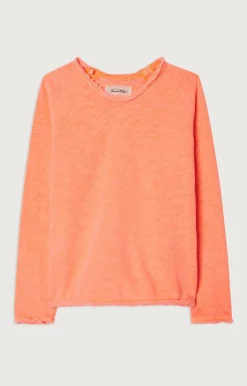 Kinder American Vintage |Kinder-T-Shirt Sonoma Leuchtendes Orange