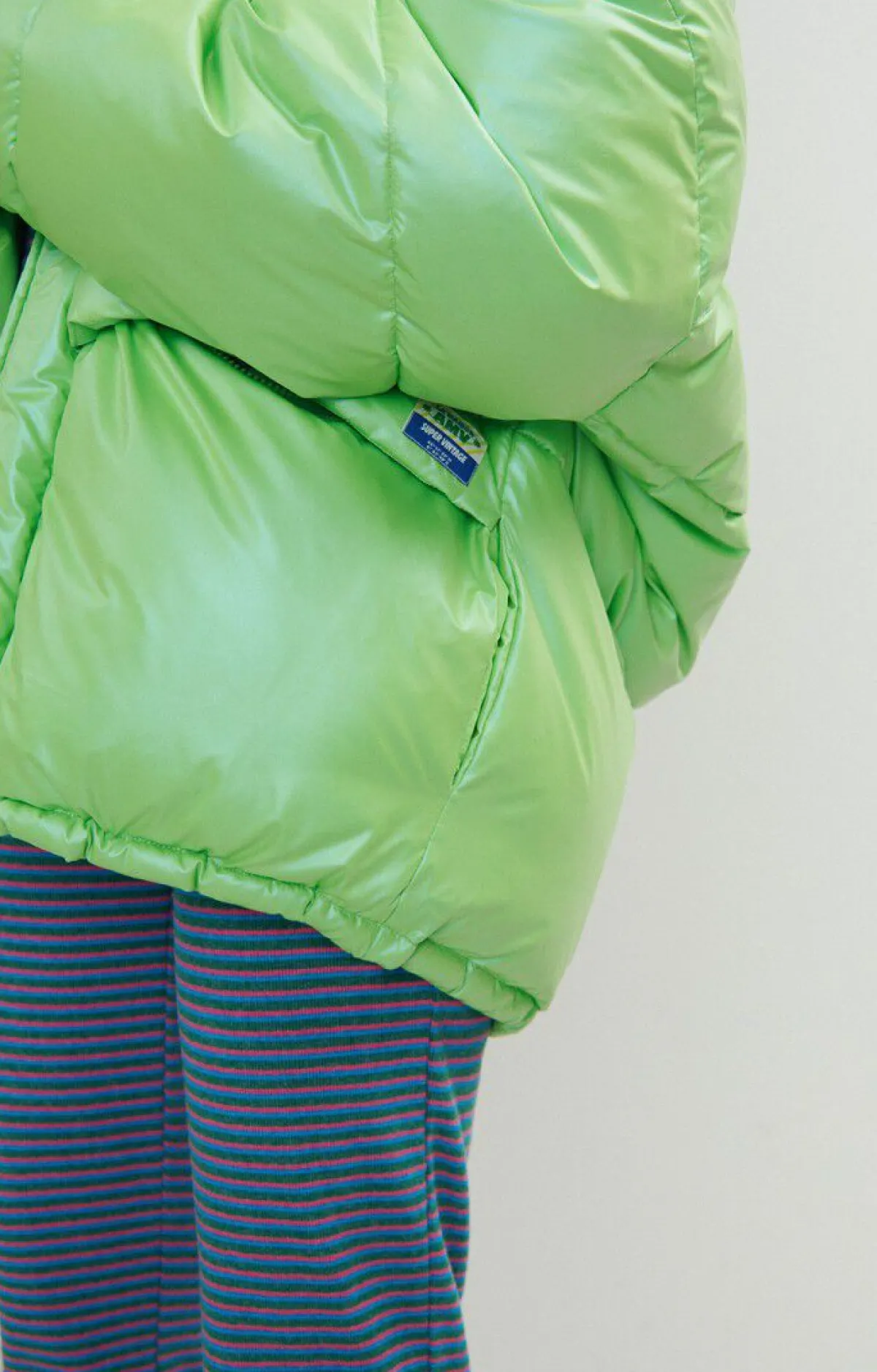 Damen American Vintage |Unisexdaunenjacke Tymbay Kopfsalat