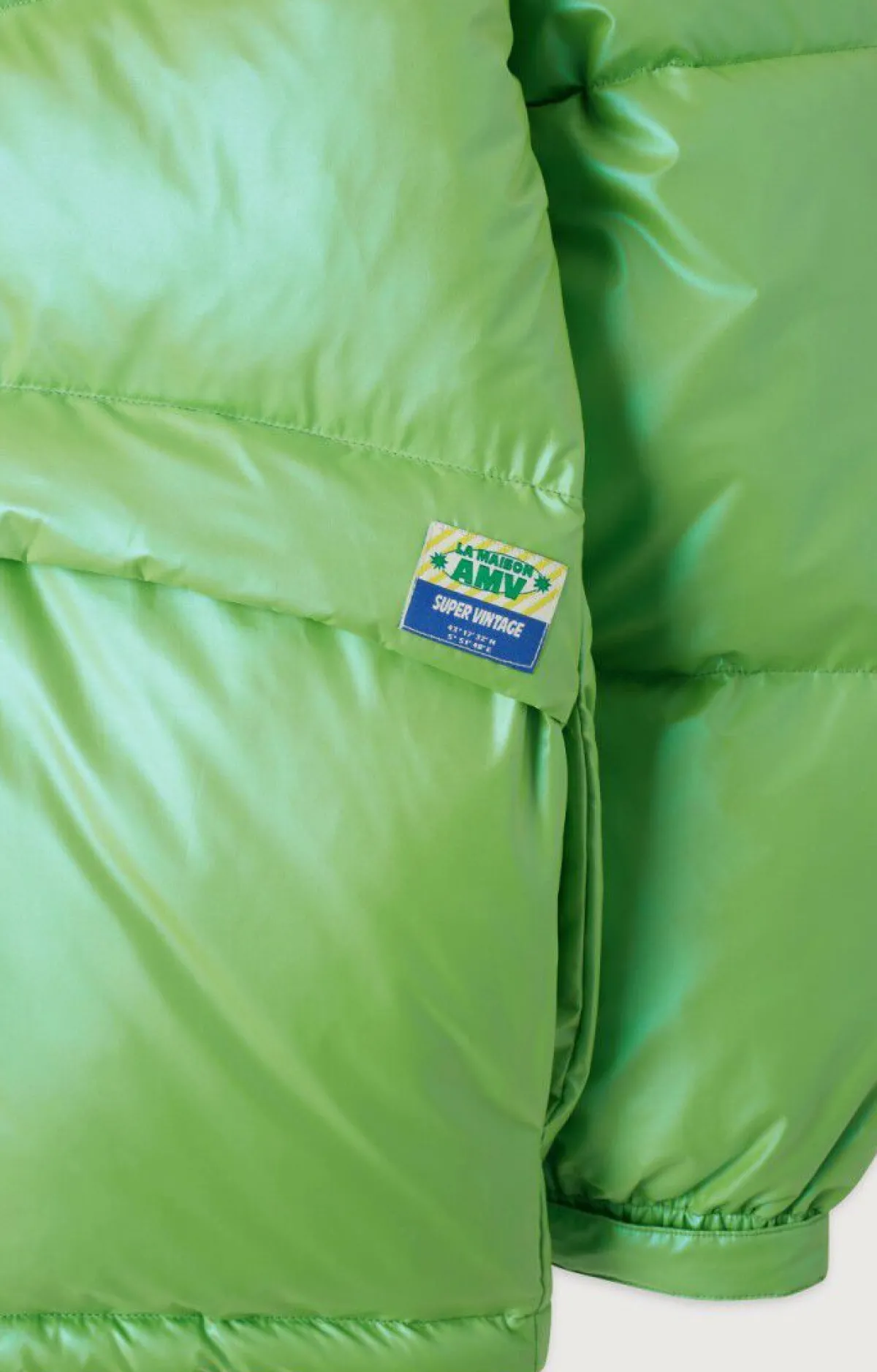 Damen American Vintage |Unisexdaunenjacke Tymbay Kopfsalat