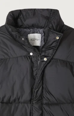 Damen American Vintage |Unisexdaunenjacke Zidibay Schwarz