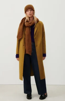 Damen American Vintage |Unisexmutze East Zimt Meliert