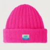 Accessoires American Vintage |Unisexmutze Vitow Neon Pink Meliert