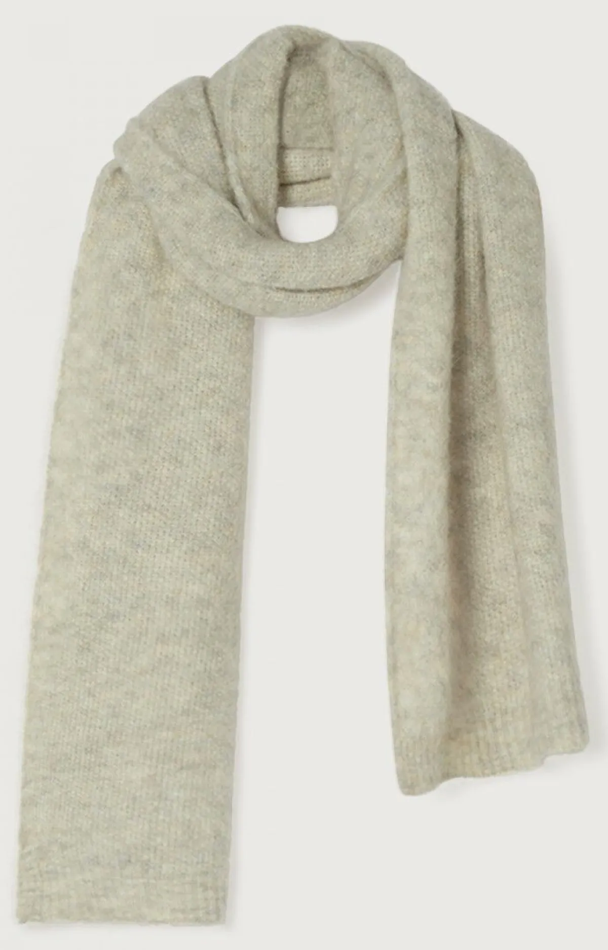 Damen American Vintage |Unisexschal East Pulverschnee Meliert