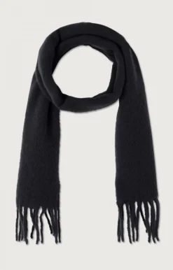 Damen American Vintage |Unisexschal Hizlaw Anthrazit Meliert